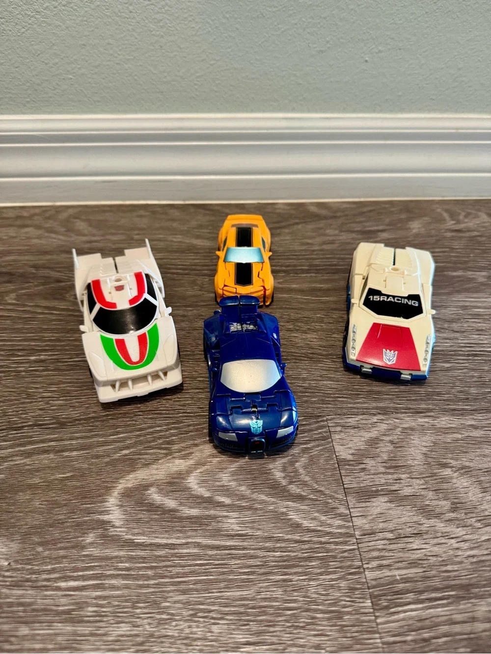 Set of 4 Transformers Cars Bundle